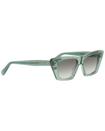 Celine Cl40187i 51mm Sunglasses - Green
