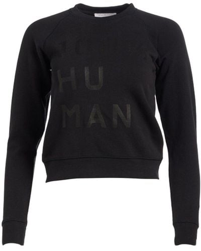 Everlane The Slim Classic French Terry Crew Jumper - Black