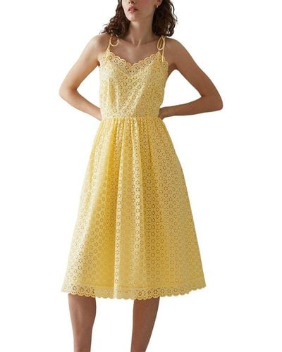 LK Bennett Francoise Dress - Yellow
