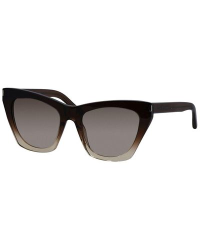 Saint Laurent Sl214 55mm Sunglasses - Black
