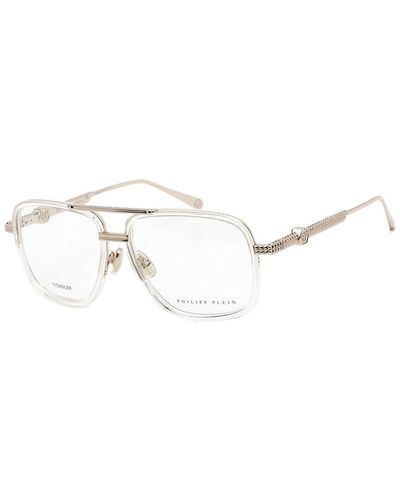 Philipp Plein Vpp063m 58mm Sunglasses - Metallic