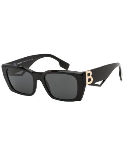 Burberry Be4336 53mm Sunglasses - Black