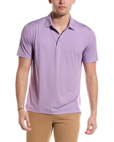 Robert Graham Hyde Polo Shirt - Purple