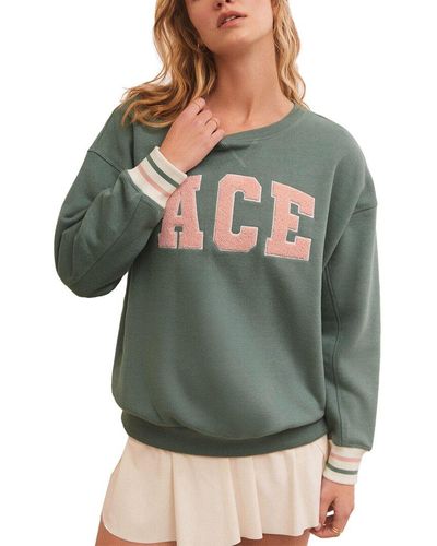 Z Supply Baseline Ace Sweatshirt - Green