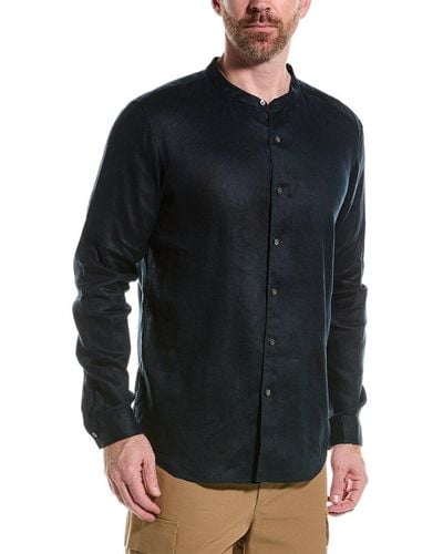Theory Irving Linen Shirt - Black