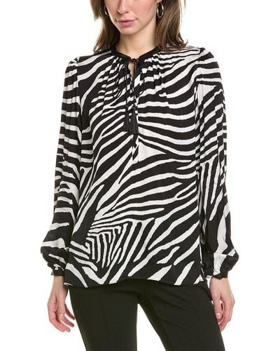 The Kooples Zebra Shirt - Black