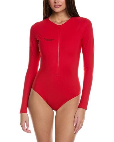 Zadig & Voltaire Sensitive Surfer One-piece - Red