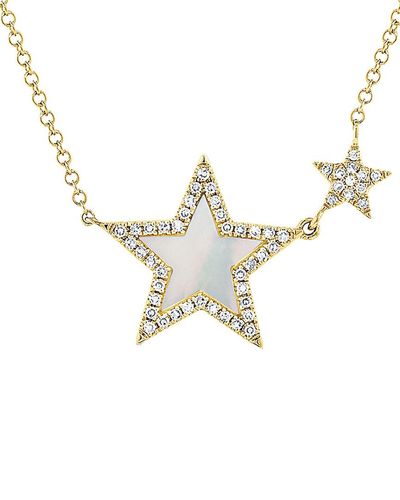 Sabrina Designs 14k 0.20 Ct. Tw. Diamond Necklace - Metallic