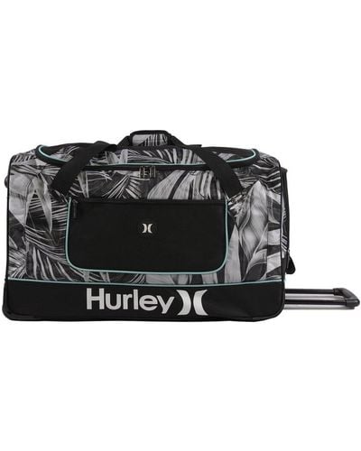 Hurley Kahuna 30In Rolling Duffel Bag - Black