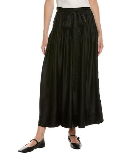 The Great The Highland Maxi Skirt - Black