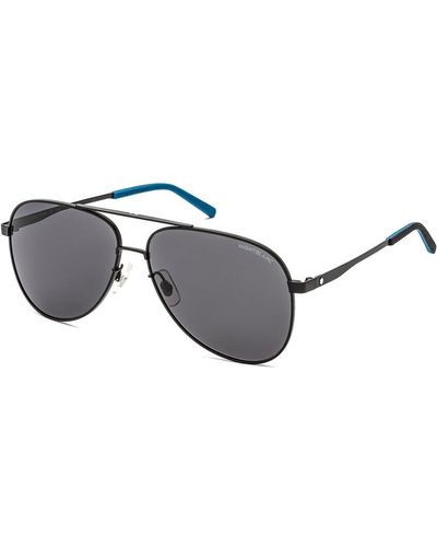 Montblanc Montblanc Unisex Mb0103s 59mm Sunglasses - Multicolor