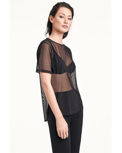Wolford Tulle Shirt - Black