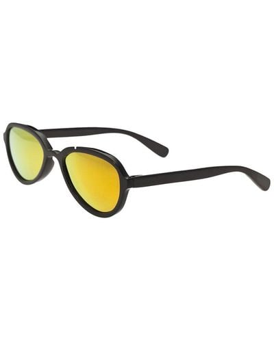 Bertha Alexa 37x52mm Polarized Sunglasses - Metallic