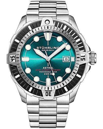 Stuhrling Aquadiver Watch - Grey