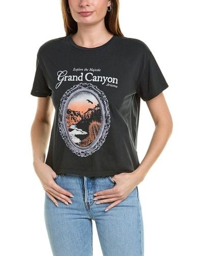 Girl Dangerous Explore The Grand Canyon T-shirt - Gray