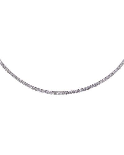 Lana Jewelry 14k 1.99 Ct. Tw. Diamond Bar Choker Necklace - Metallic