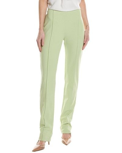 Ganni Stretch Suiting Tight Pant - Green