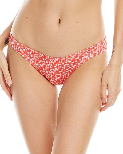 Solid & Striped The Indigo Bikini Bottom - Pink