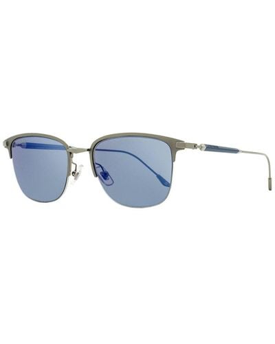 Longines Lg0022 53Mm Sunglasses - Blue