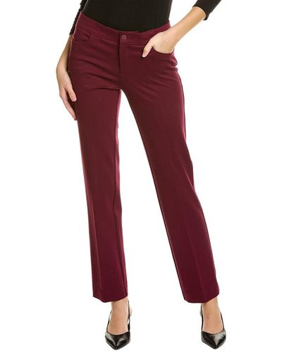 Anne Klein Bootleg Compression Pant - Red