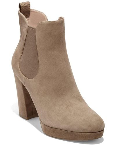 Cole Haan Remi Suede Bootie - Brown