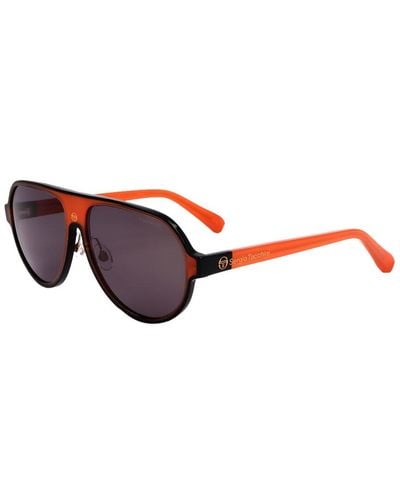 Sergio Tacchini St5018 57mm Sunglasses - Red