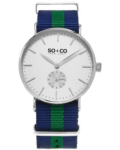 SO & CO Unisex Madison Watch - Multicolour