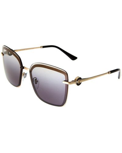 BVLGARI Bv6151b 59mm Sunglasses - Metallic