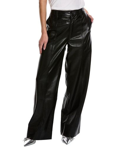 7 For All Mankind Black Wide Leg Pant