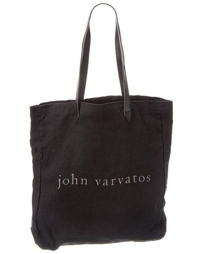 john varvatos Black Heritage Tote