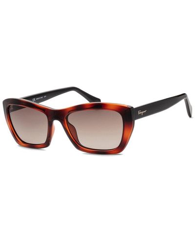 Ferragamo Sf958s 55mm Sunglasses - Multicolor
