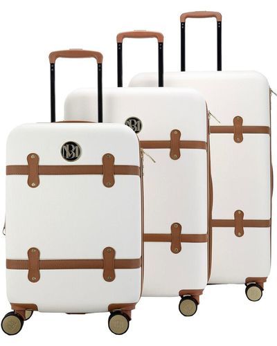 Badgley Mischka Grace Expandable Luggage Set - Multicolor