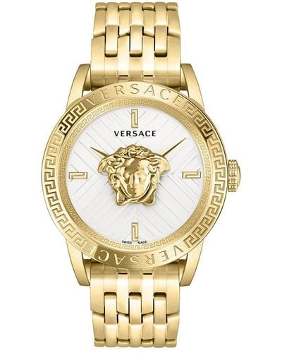 Versace V-code Watch - Metallic