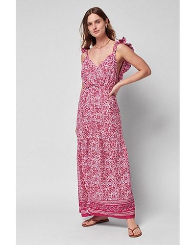 Faherty Hyland Dress - Pink
