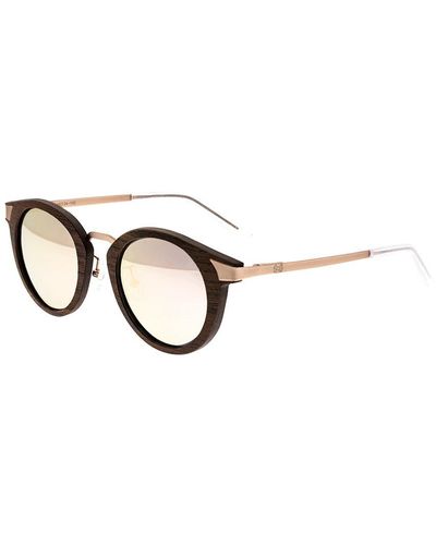 Earth Wood Bertha Esg026rg 48mm Polarized Sunglasses - Brown