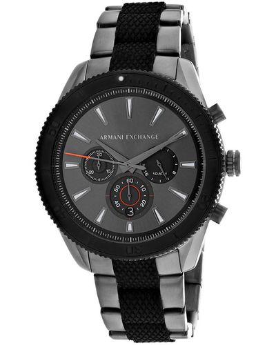 Armani Exchange Classic Watch in Metallic for Men Lyst