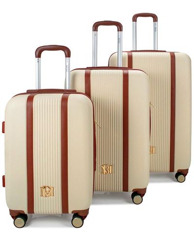 Badgley Mischka Mia 3pc Luggage Set - Multicolor