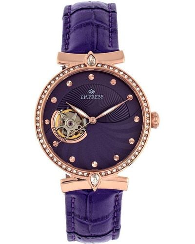 Empress Edith Watch - Purple