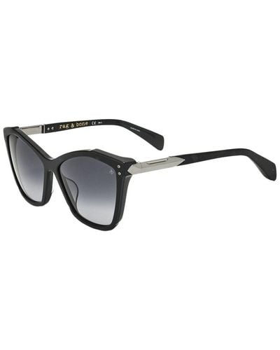 Rag & Bone Rnb1045 57mm Sunglasses - Black