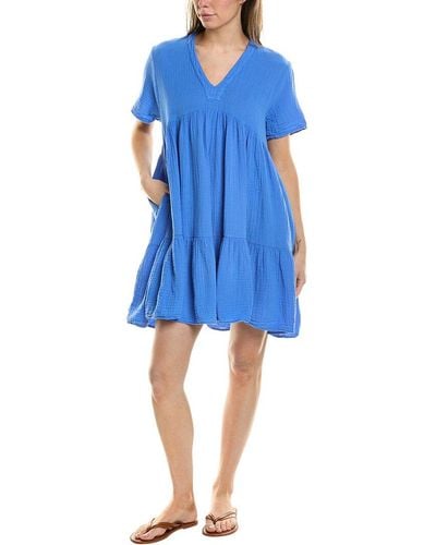 9seed Tiered Dress - Blue