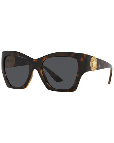 Versace Ve4452 55mm Sunglasses - Black