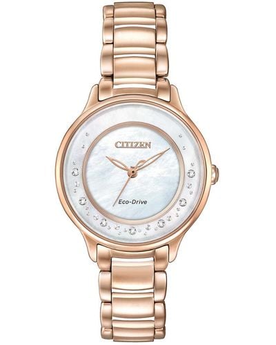 Citizen Eco-drive Diamond Watch - Metallic