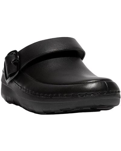 Fitflop Gogh Pro Leather Mule - Black