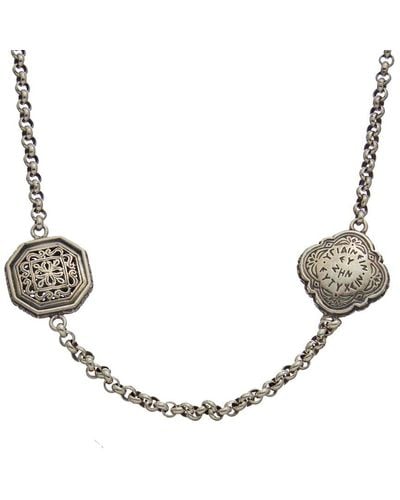 Konstantino Ss Classic Silver Necklace - Metallic