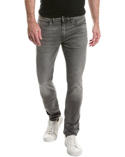 BOSS Silver Extra Slim Fit Jean - Gray