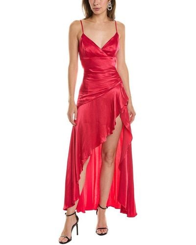 Bardot Sorella Gown Dress - Red