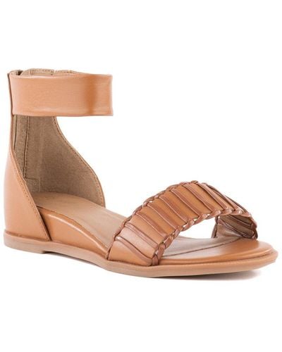 Seychelles Final Hour Leather Sandal - Brown