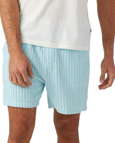 Sol Angeles Riviera Terry Short - Blue