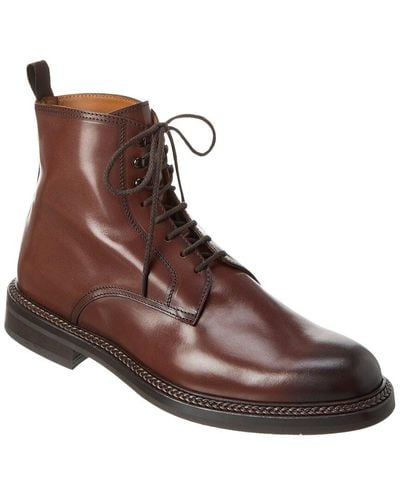 Antonio Maurizi Leather Boot - Brown