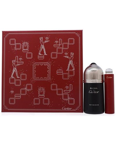 Cartier Pasha De Edition Noire Gift Set - Red